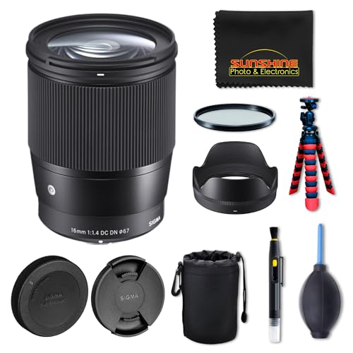 SIGMA 16mm F1.4 DC DN | Contemporaryフード付 Amazon.com : Sigma - 16mm-F/1.4 (C) AF DC DN Lens, Fuji X